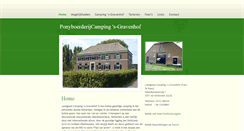 Desktop Screenshot of ponycamping.nl