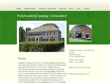 Tablet Screenshot of ponycamping.nl